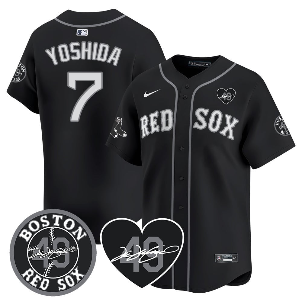 Red Sox Tim Wakefield Memorial Patch Vaper Premier Limited Jersey - All Stitched- All Stitched