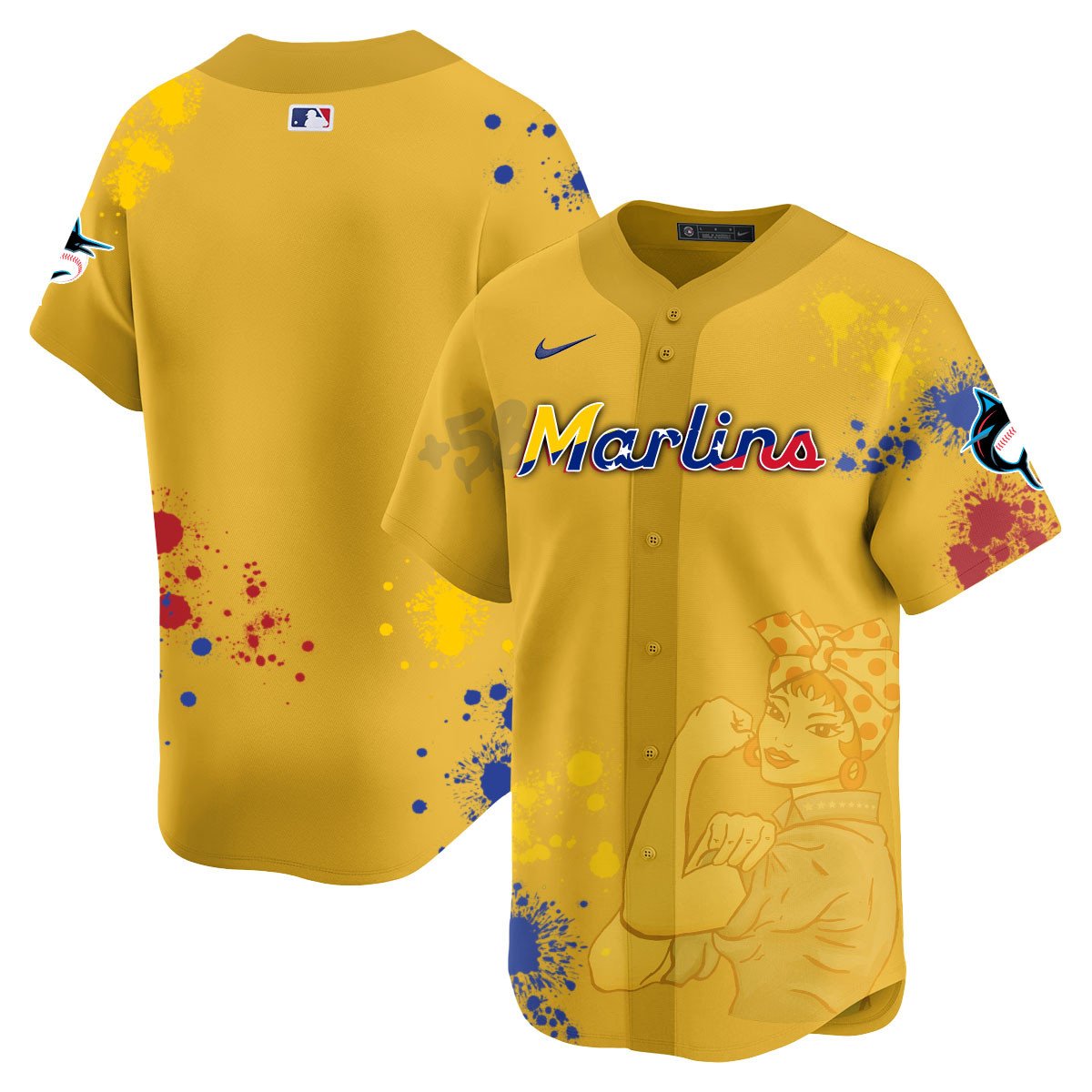 Miami Marlins 2024 Venezuelan Heritage Jersey