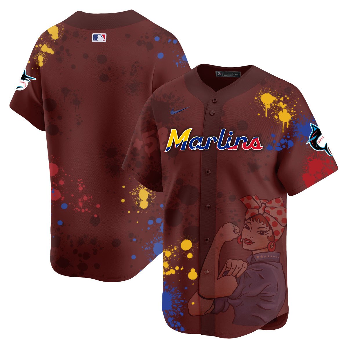 Miami Marlins 2024 Venezuelan Heritage Jersey