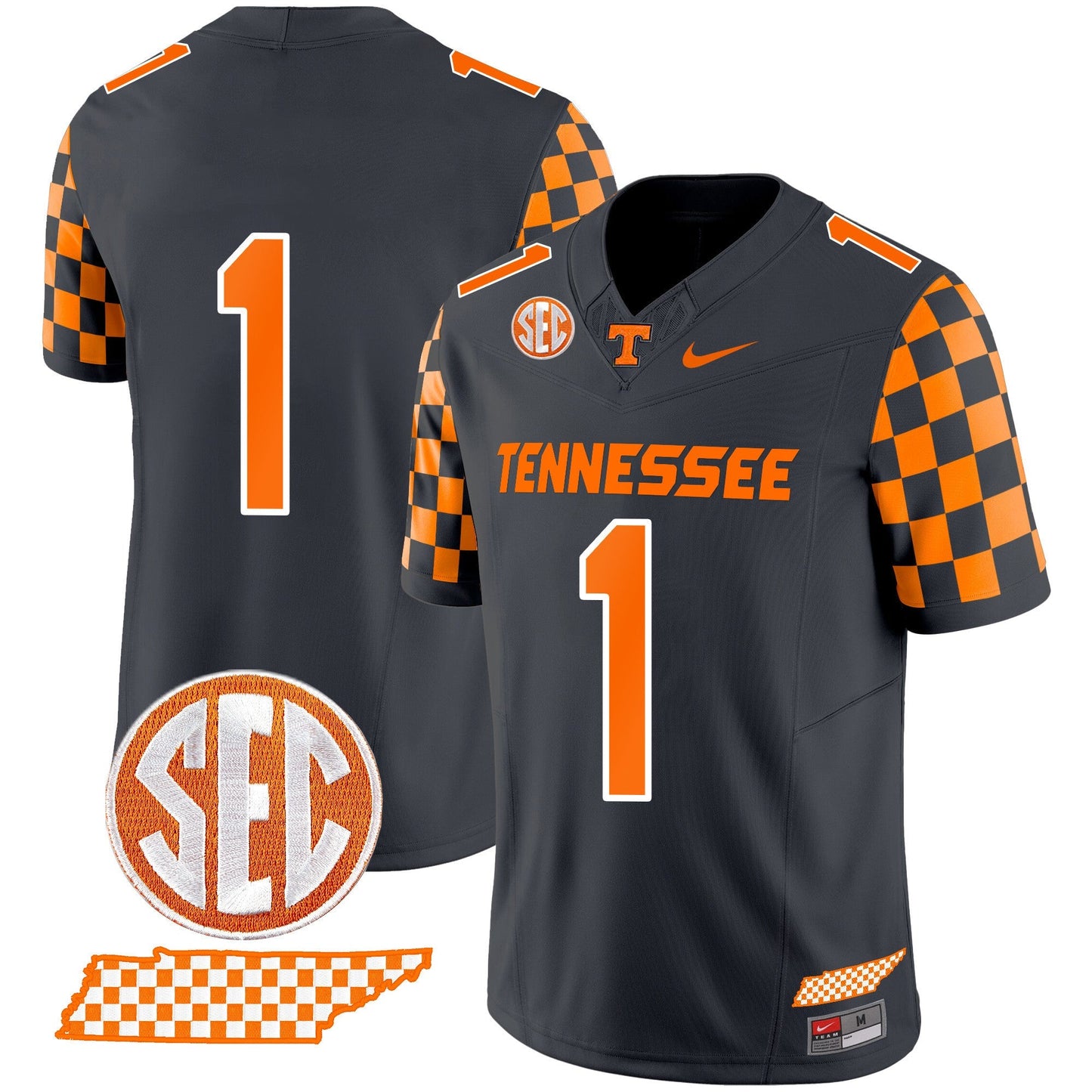 TENN 2024 Checkerboard Vapor Limited Jersey - All Stitched