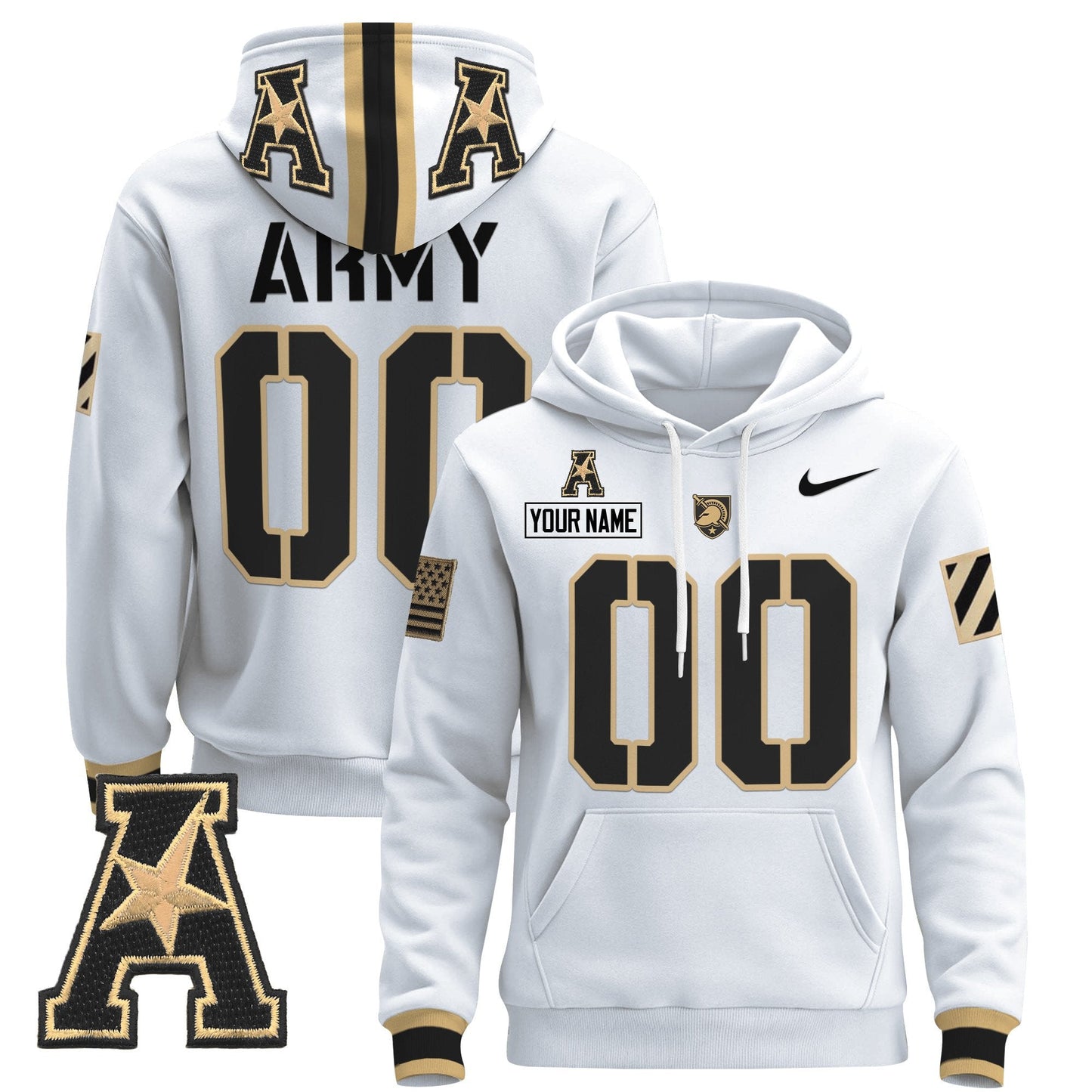 Army Black Knights 2024 Custom Pullover Hoodie