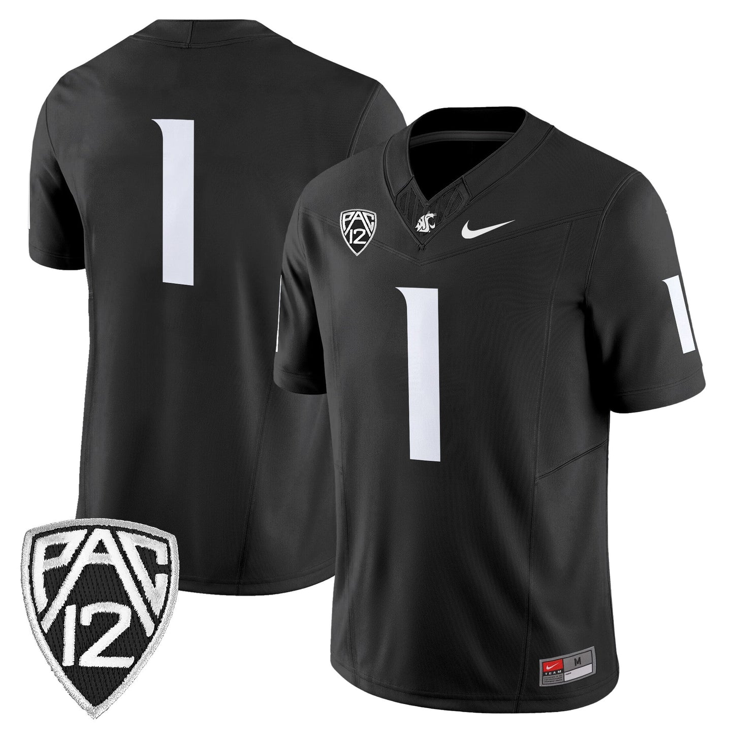 Men's Washington State Cougars 2025 Vapor Limited Jersey - All Stitched