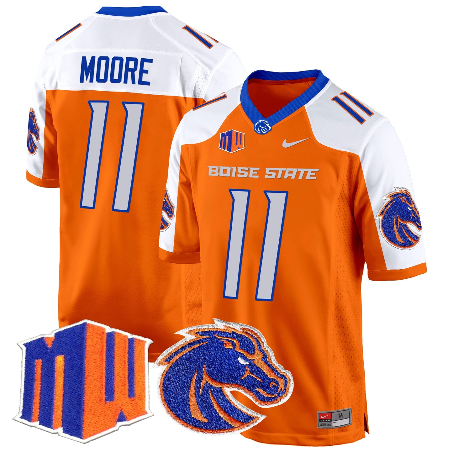 Boise State Broncos 2024 Game Jersey - All Stitched