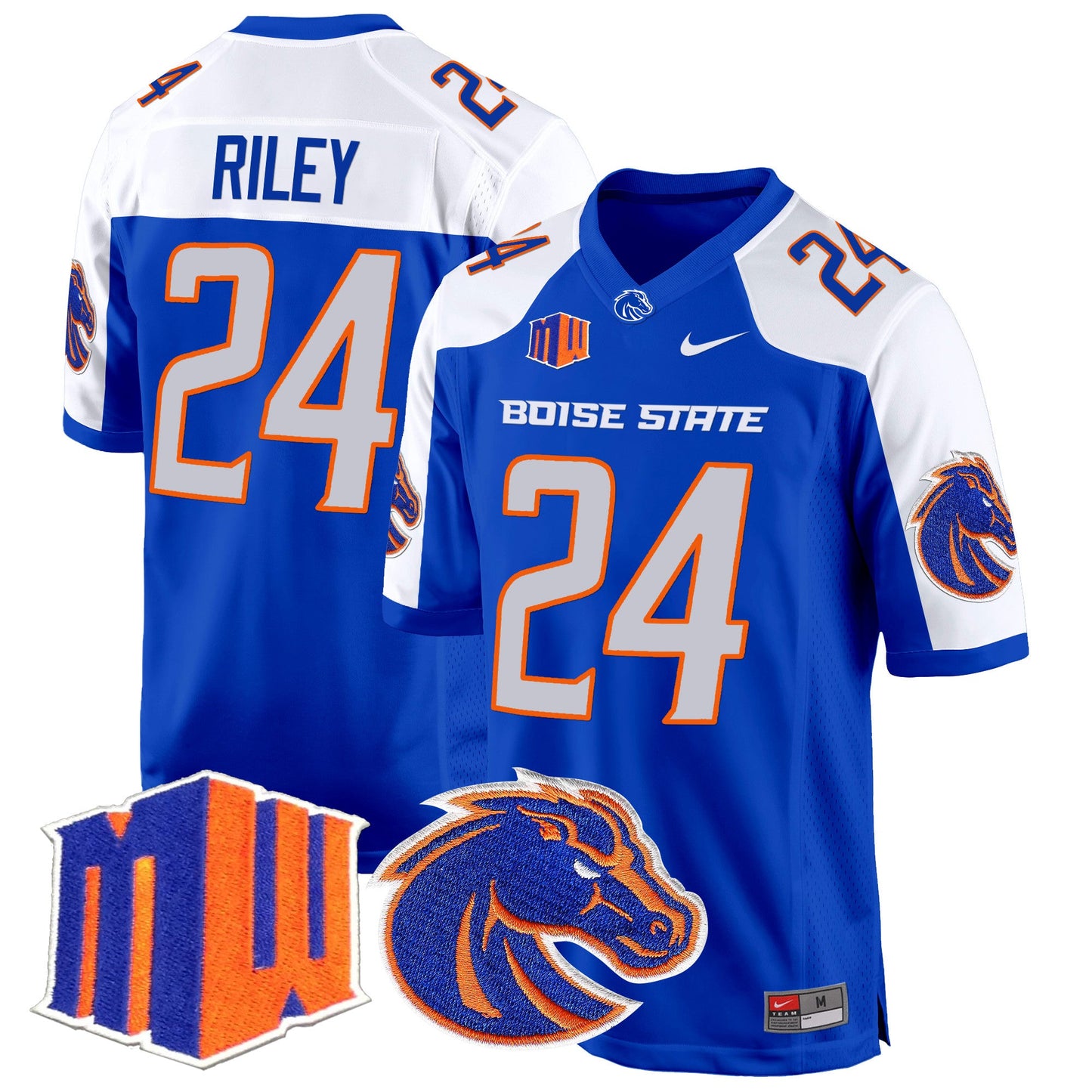 Boise State Broncos 2024 Game Jersey - All Stitched