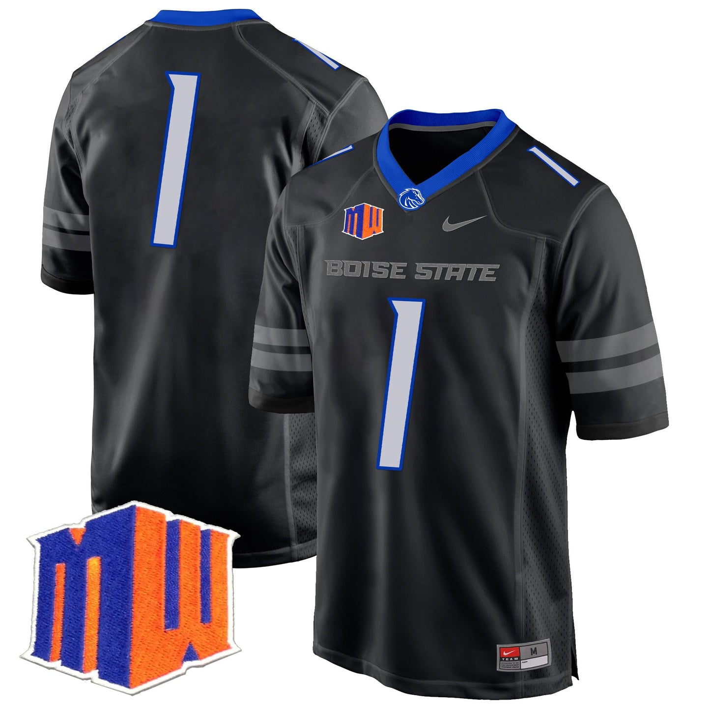 Boise State Broncos 2024 Game Jersey - All Stitched