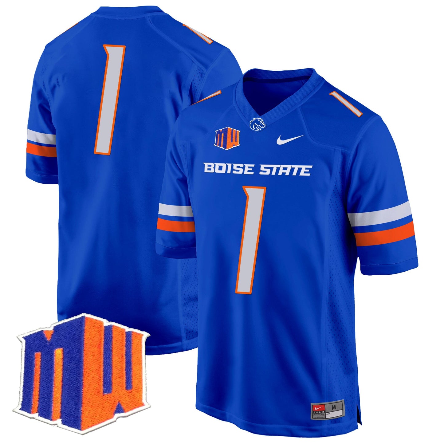 Boise State Broncos 2024 Game Jersey - All Stitched
