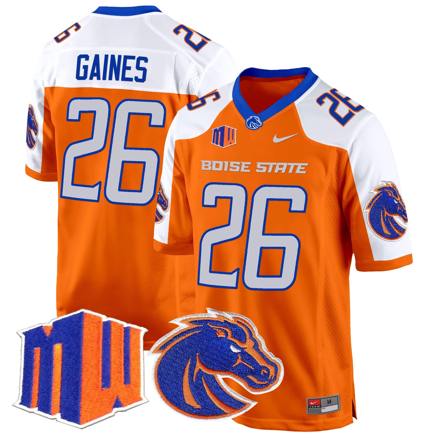 Boise State Broncos 2024 Game Jersey - All Stitched