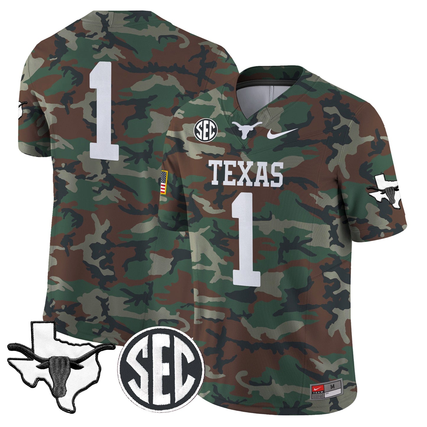 TEX 2024 Military Vapor Limited Jersey V2 - All Stitched