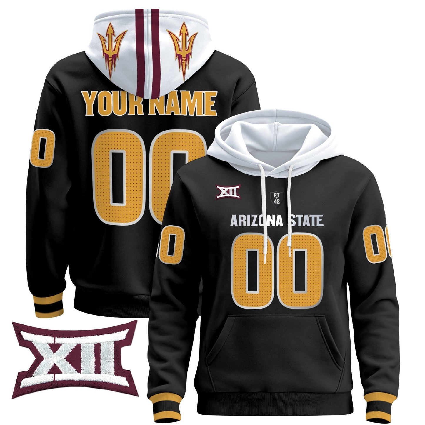 ASU 2024 Custom Pullover Hoodie V4