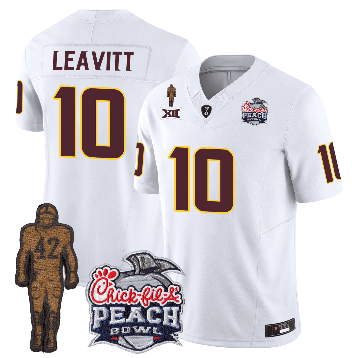 Arizona Sun Devils Football 24/25 Jersey - Peach Bowl Patch