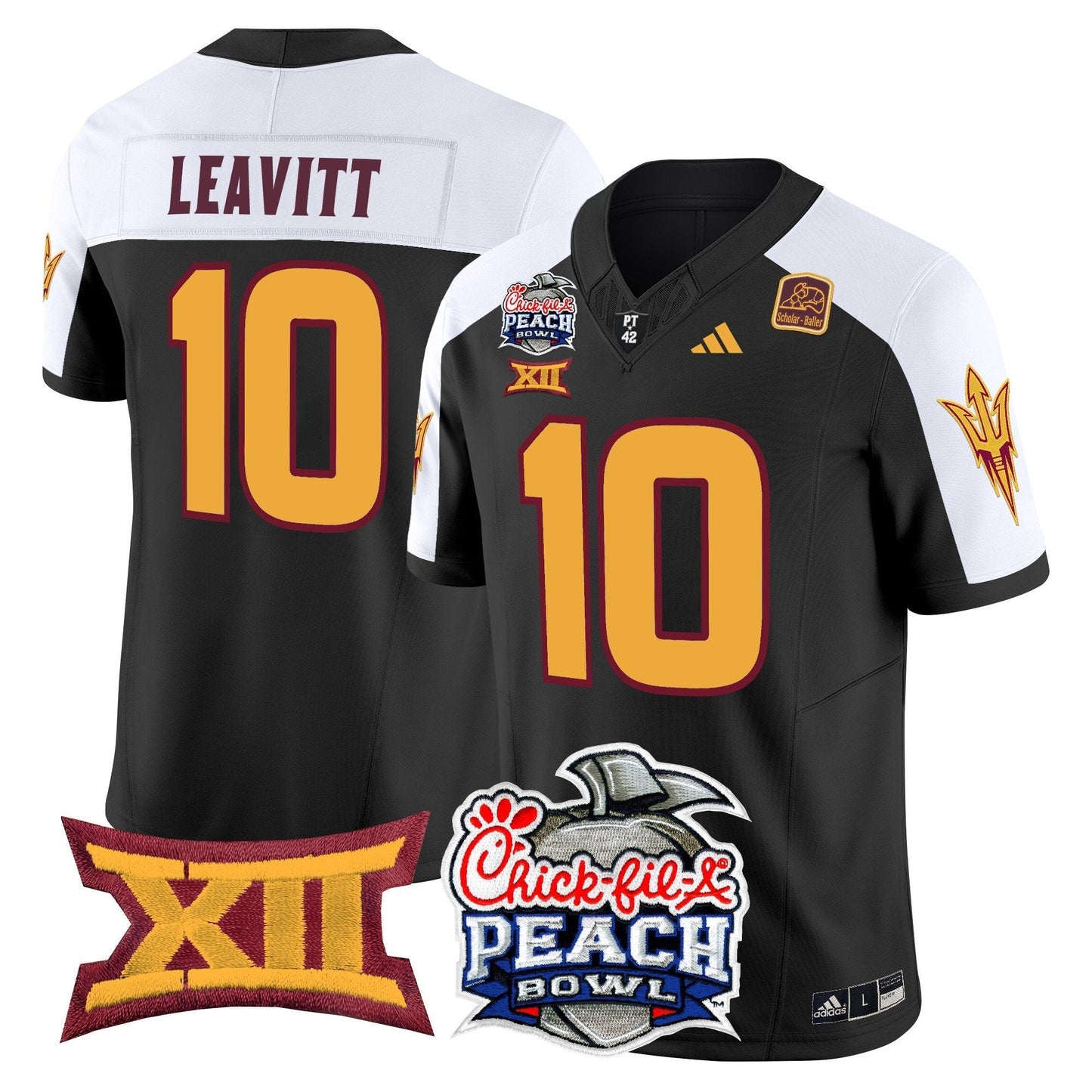 ASU 2025 Peach Bowl Vapor Limited Jersey - All Stitched