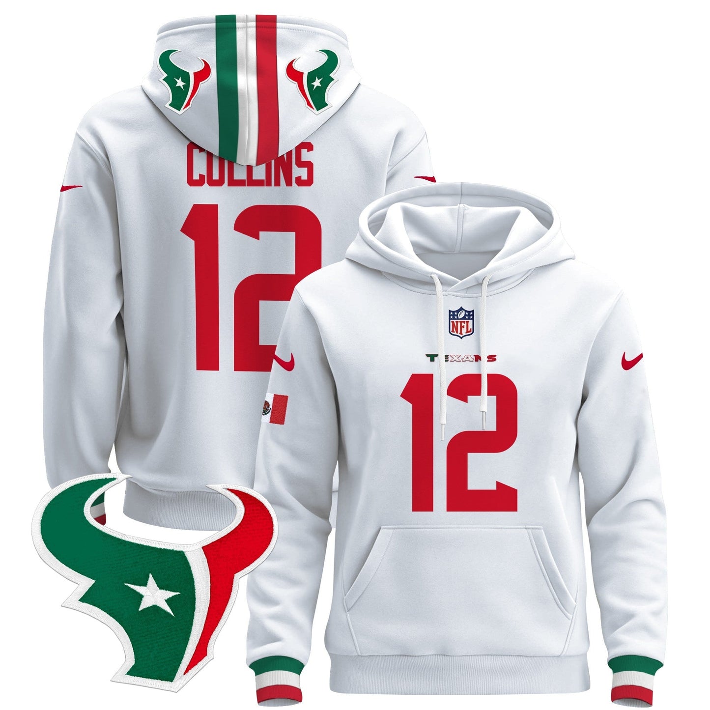HOU Mexico 2024 Pullover Hoodie
