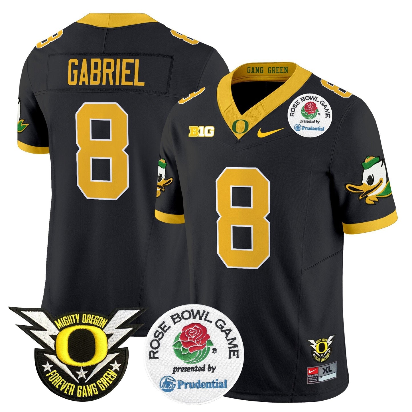 ORE 2024 Rose Bowl Vapor Limited Jersey - All Stitched