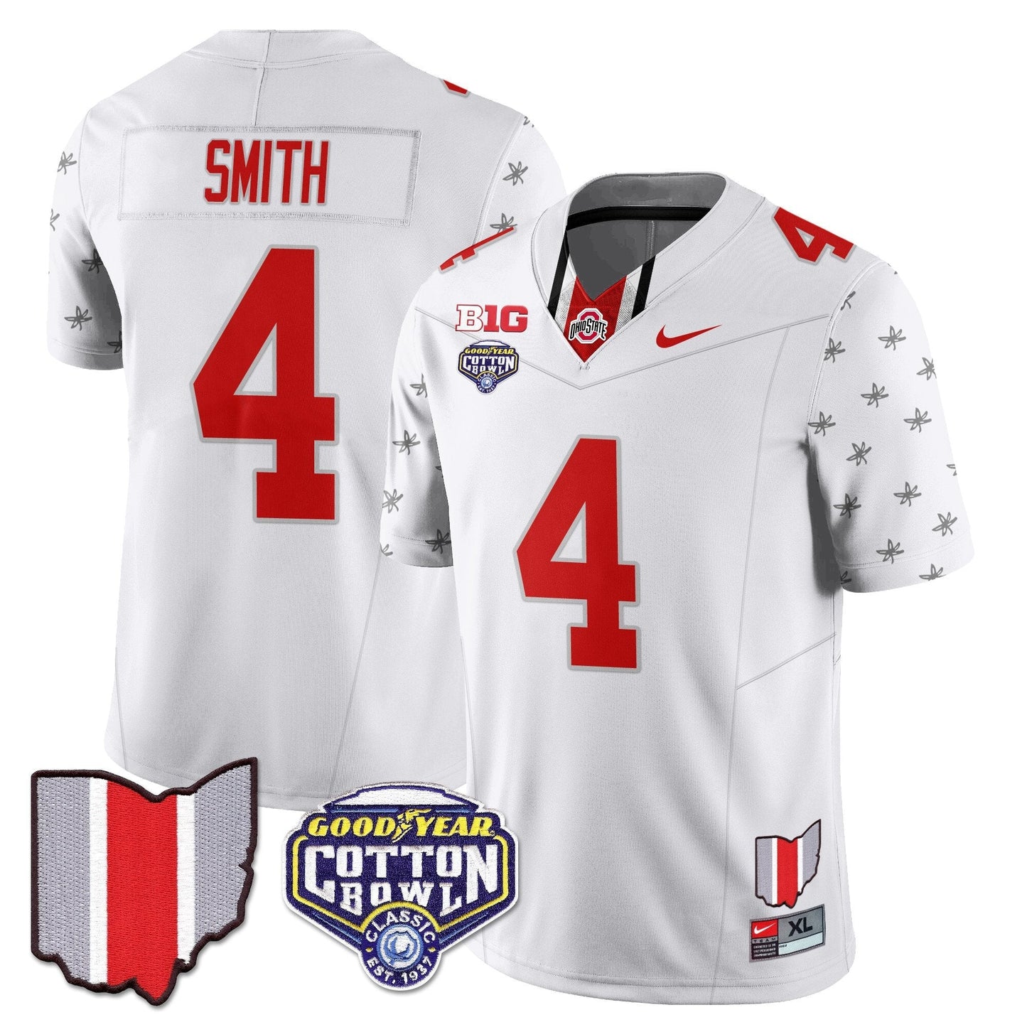 OSU 2024 Cotton Bowl Classic Jersey - All Stitched