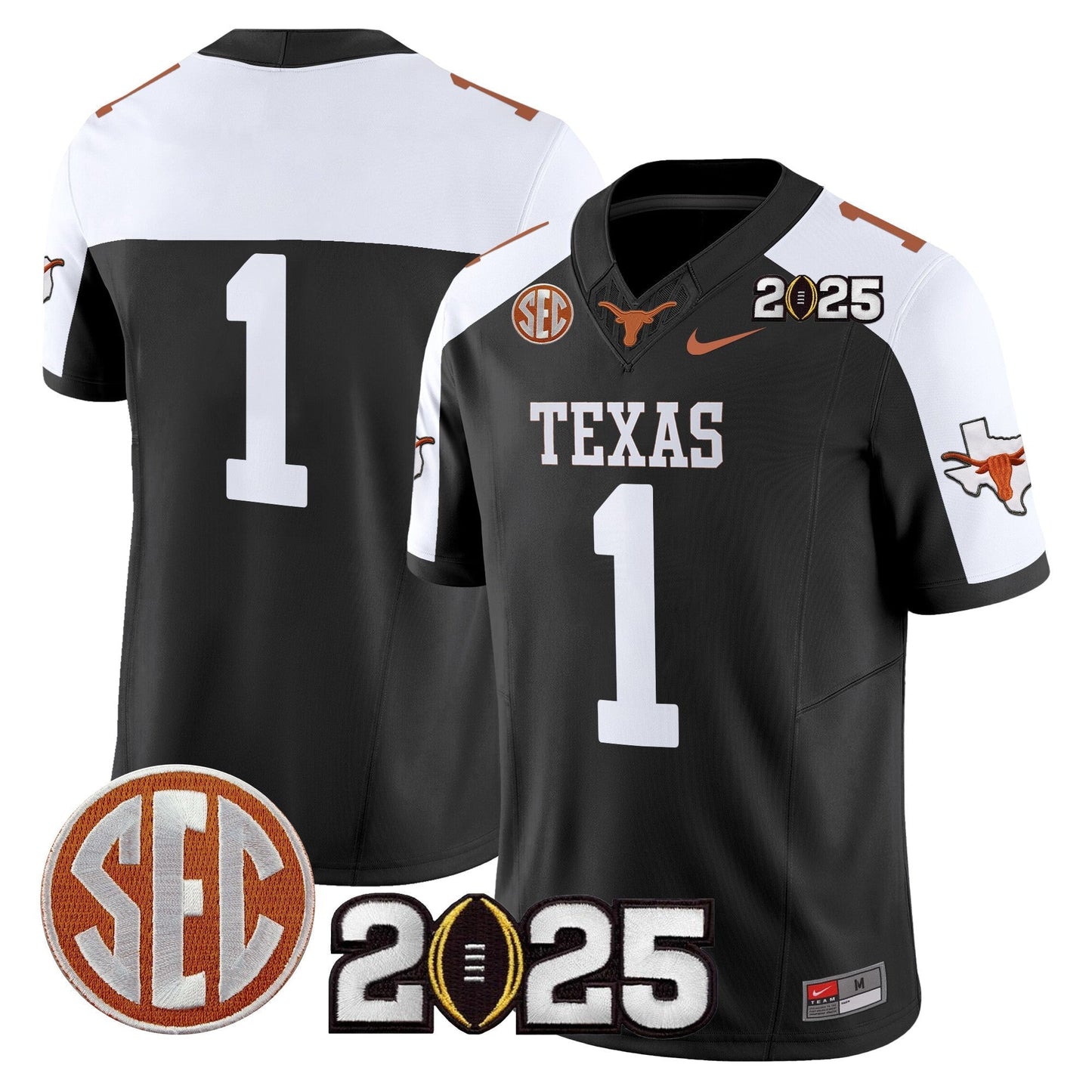 TEX 2025 CFP Final Patch Vapor Limited Jersey - All Stitched