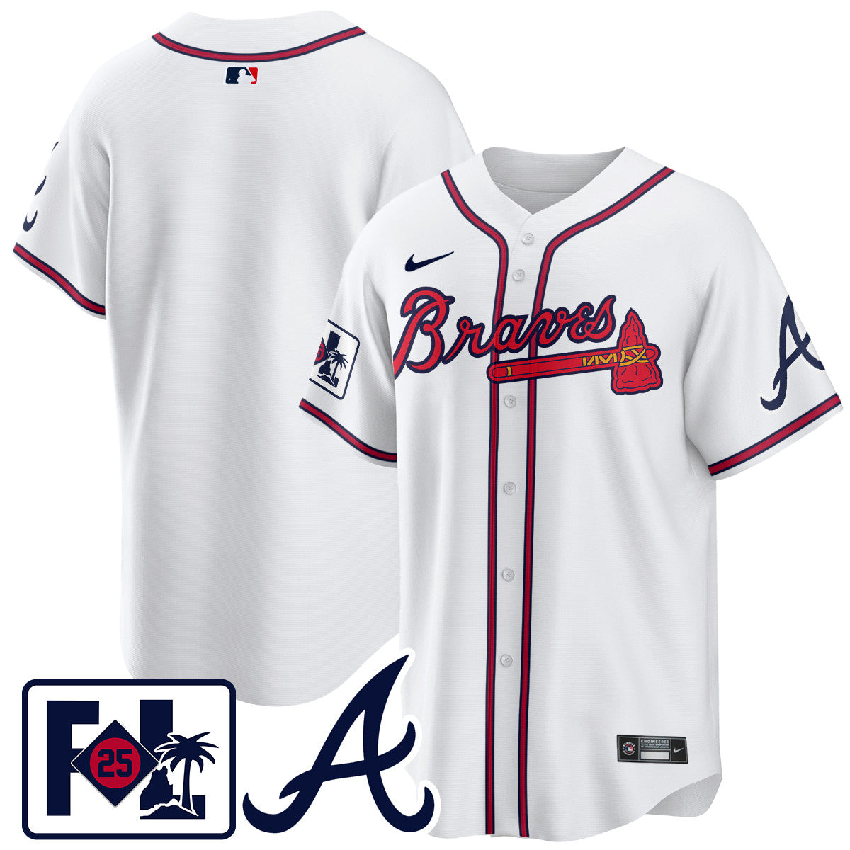 Atlanta Braves 2025 Spring Training Jersey - All Stitched