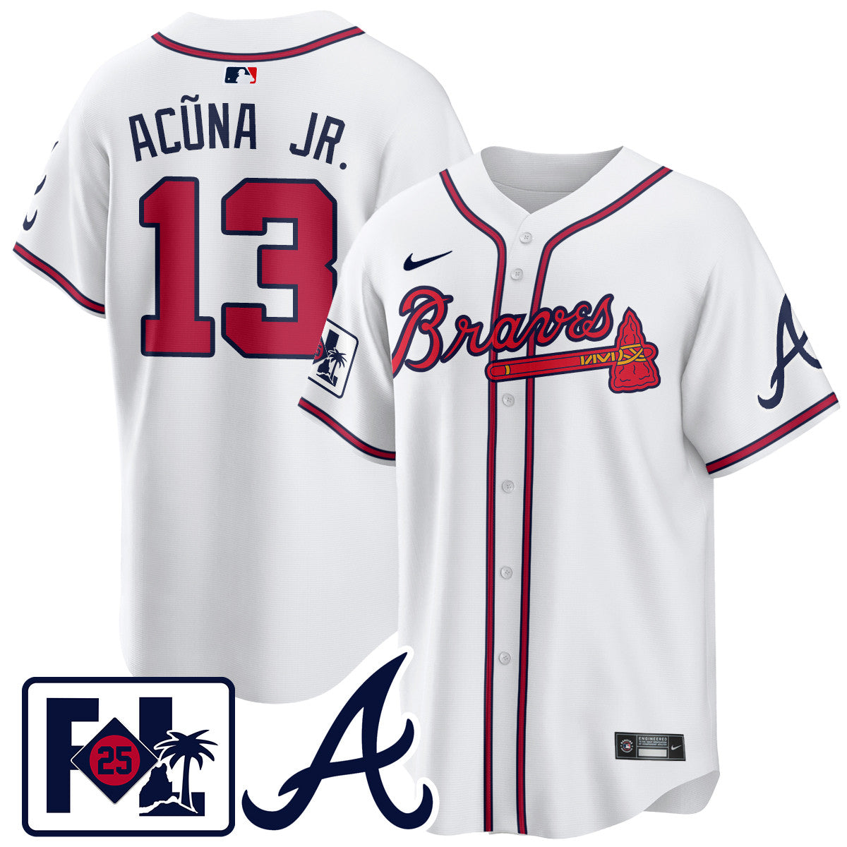 Atlanta Braves 2025 Spring Training Jersey - All Stitched