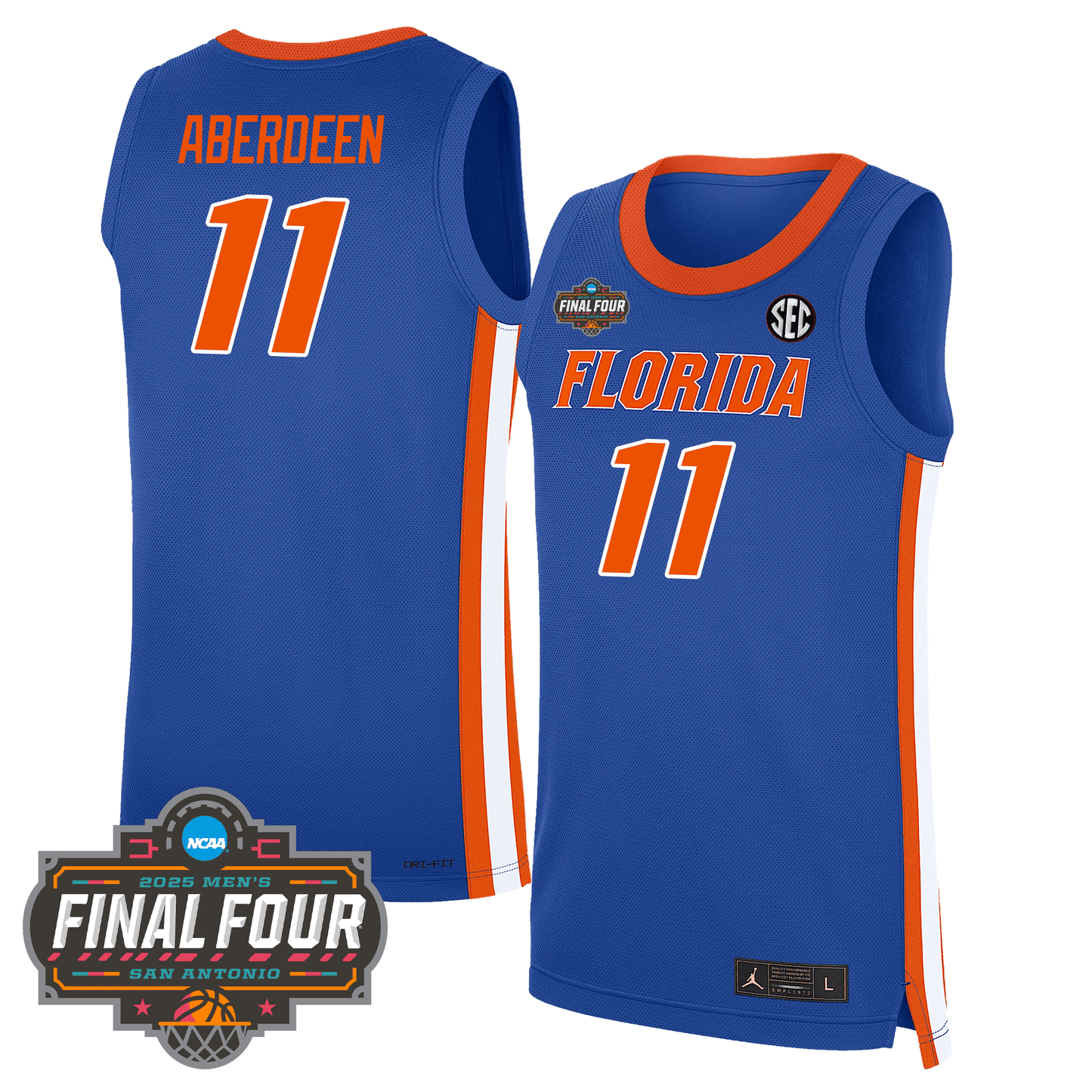 UF Basketball 24/25 Jersey - Final Four Patch