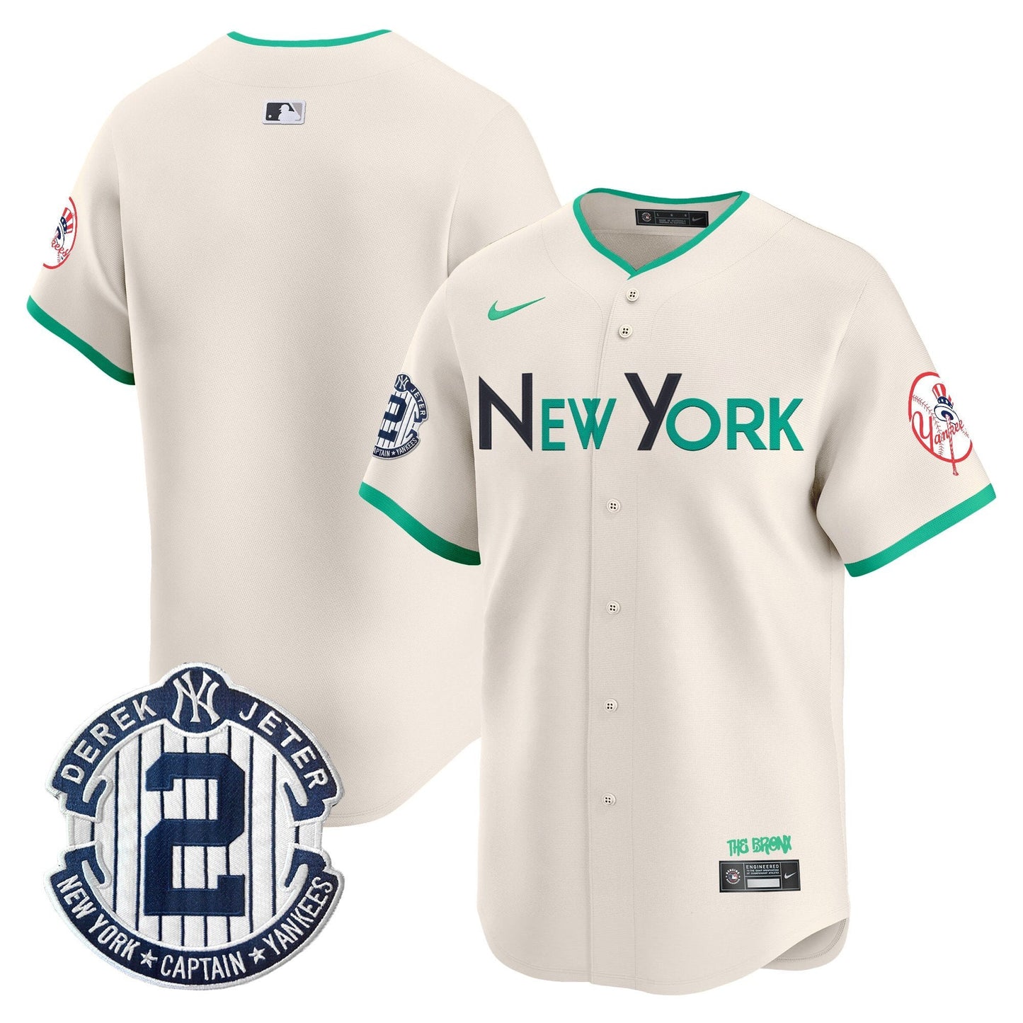 Men's New York Yankees City Connect Vapor Premier Limited Jersey - All Stitched