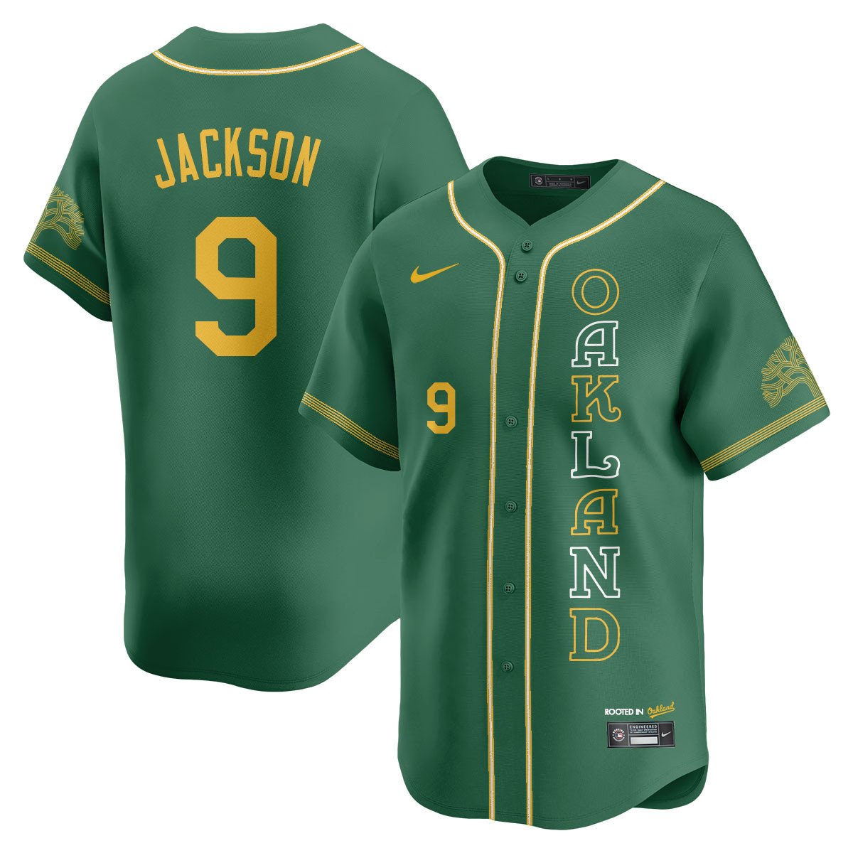 Men's Oakland Athletics City Connect Concept Jersey - All Stitched