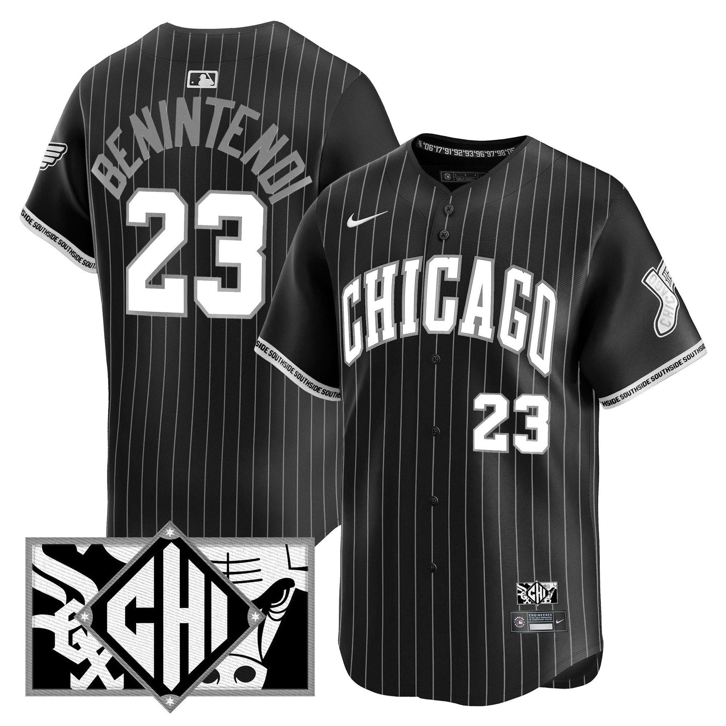 Men's Chicago White Sox 2025 City Connect Vapor Premier Limited Jersey - All Stitched