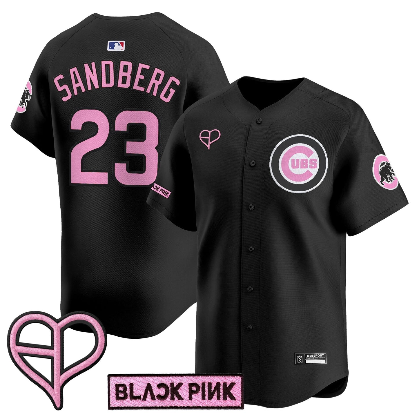 Unisex Chicago Cubs x BLACKPINK 2025 Vapor Premier Limited Jersey - All Stitched