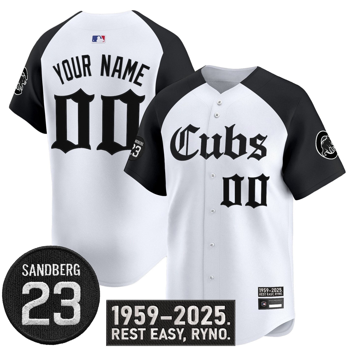 Chicago Cubs 'Ryne Sandberg Tribute' Vapor Premier Limited Custom Jersey - All Stitched