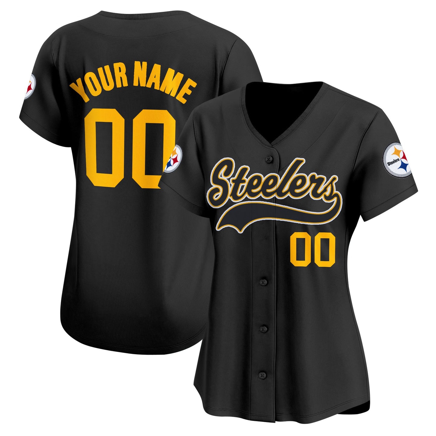 Pittsburgh Steelers 2025 Vapor Baseball Custom Jersey - All Stitched