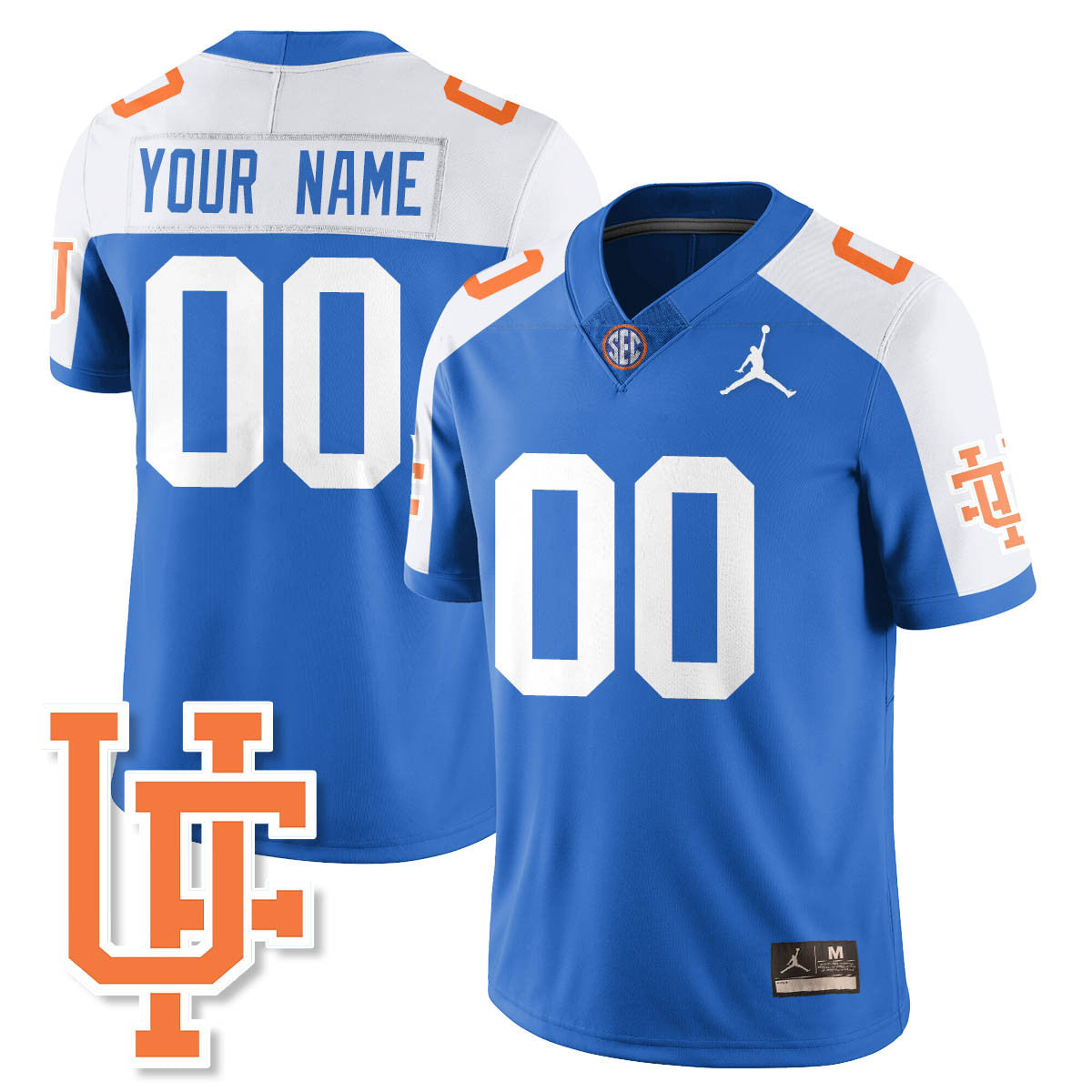 Custom UF Bring Back 1960s Throwback Jersey - All Stitched
