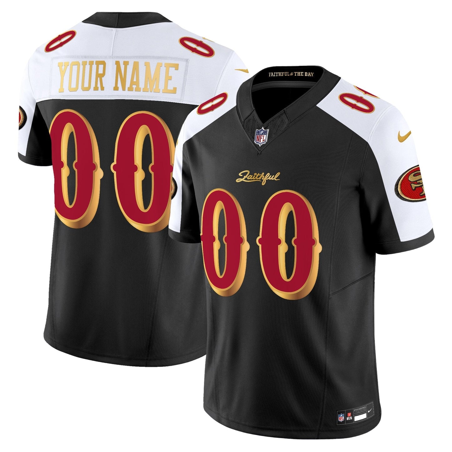 SF 2025 “Rivalries” Vapor Limited Custom Jersey - All Stitched