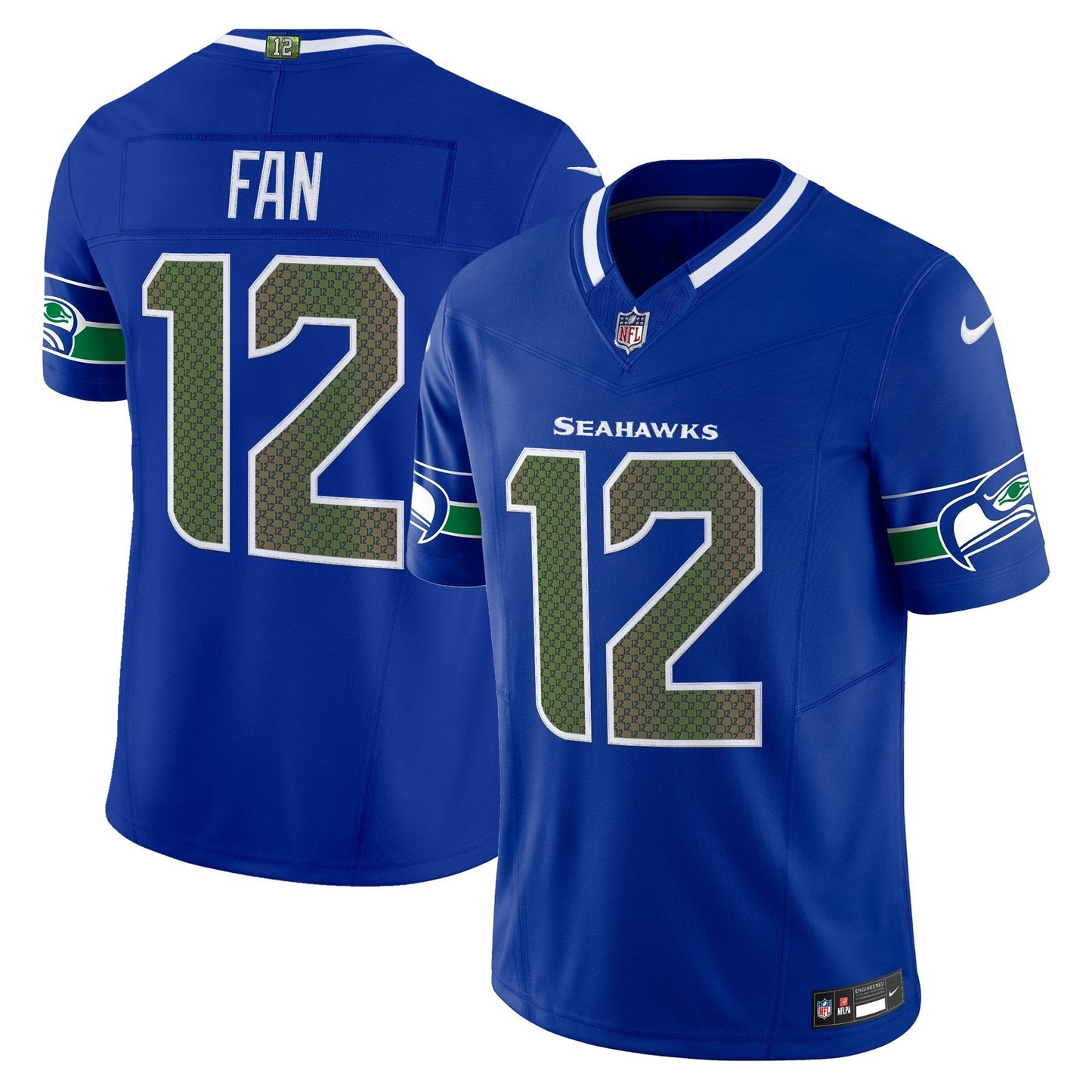 Men's Seattle Seahawks 2025 "Rivalries" Vapor Limited Jersey - All Stitched