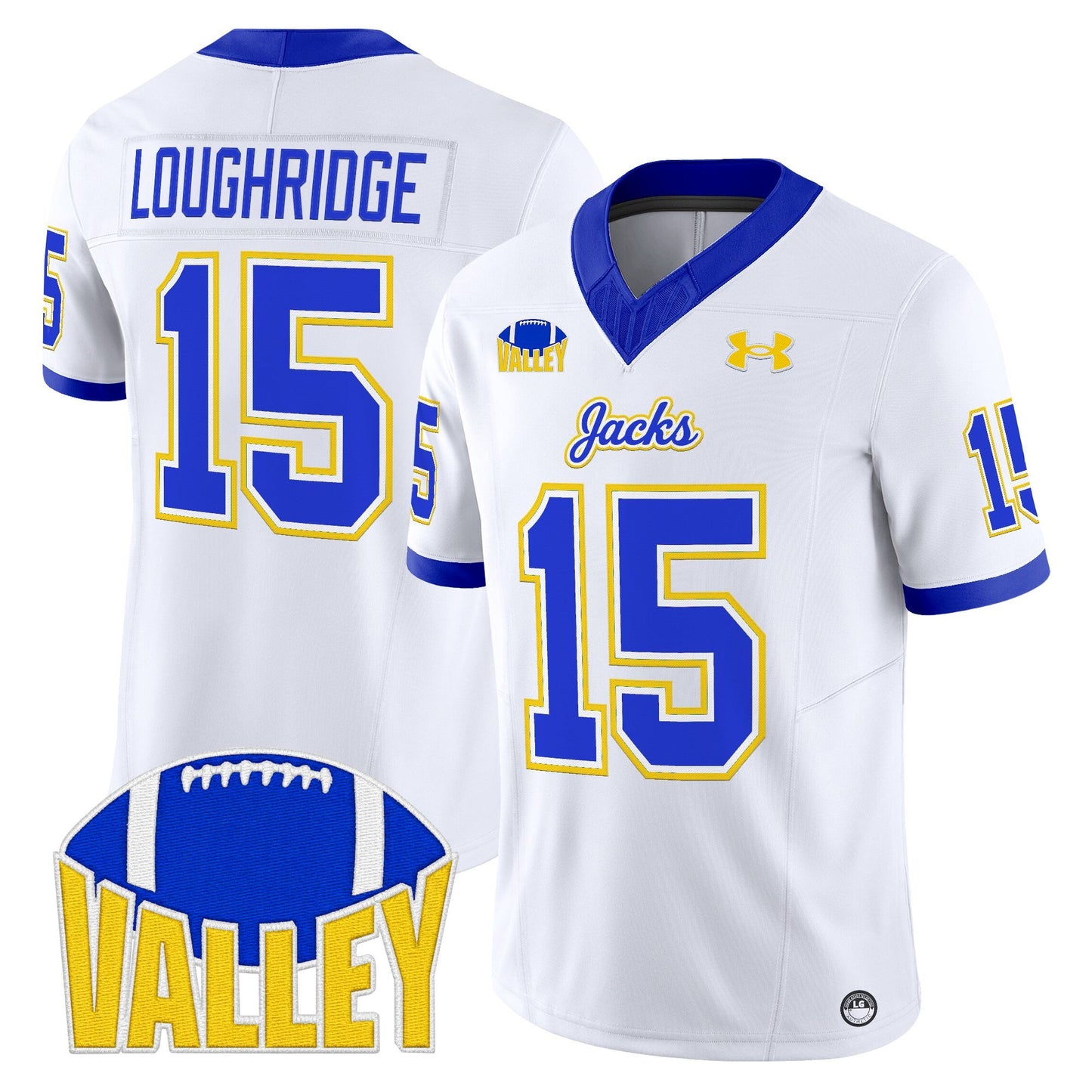 Men's South Dakota State Jackrabbits 2025 Vapor Limited Jersey - All Stitched