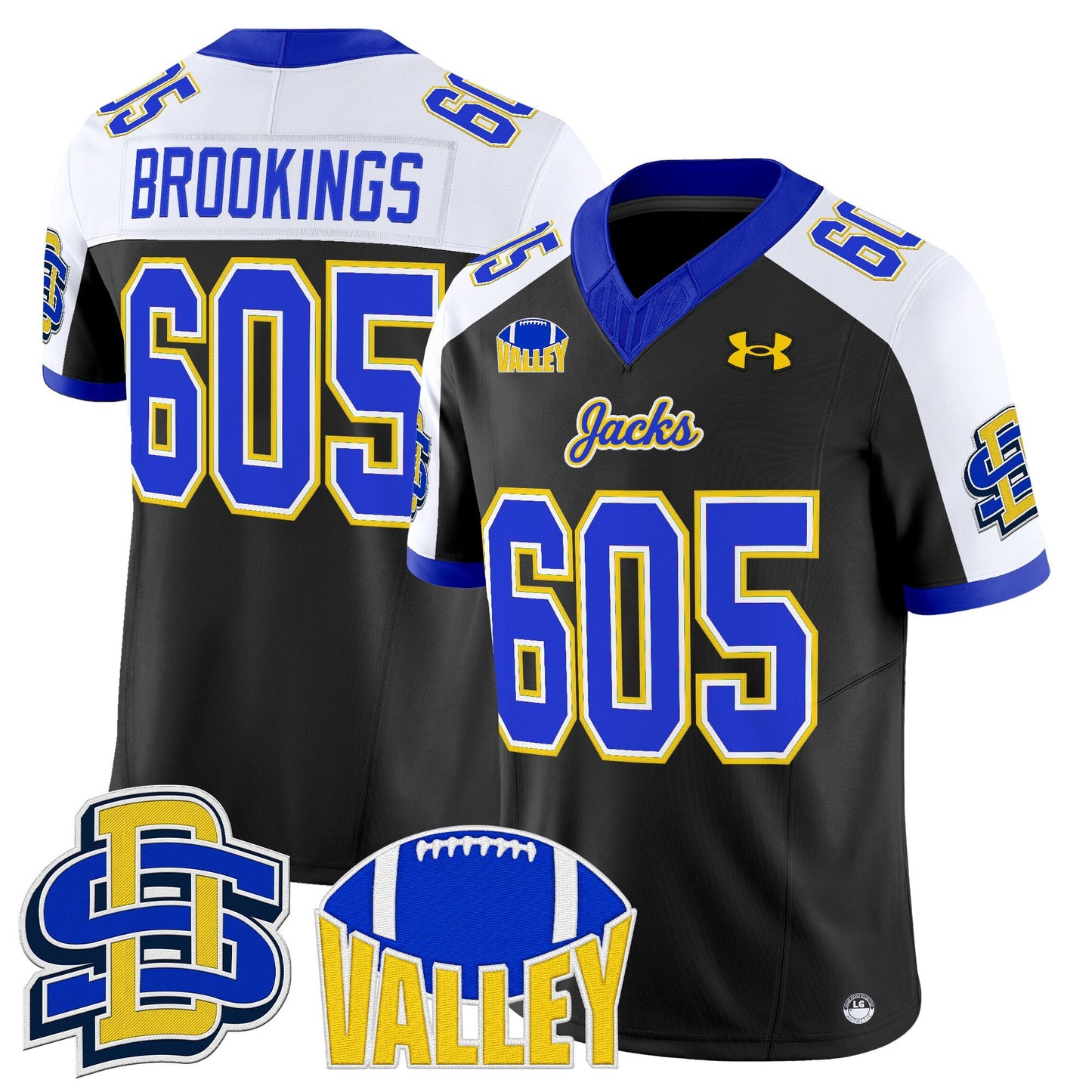 Men's South Dakota State Jackrabbits 2025 Vapor Limited Jersey - All Stitched