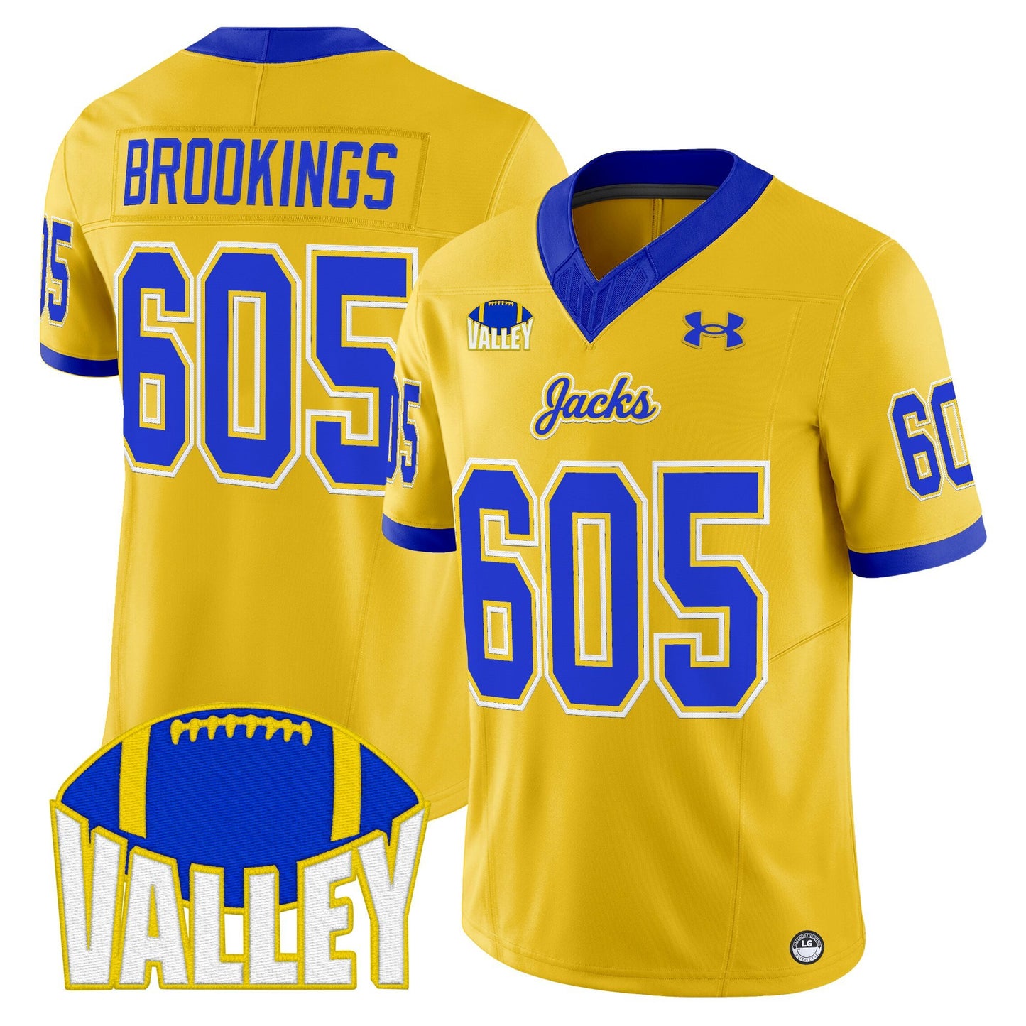 Men's South Dakota State Jackrabbits 2025 Vapor Limited Jersey - All Stitched