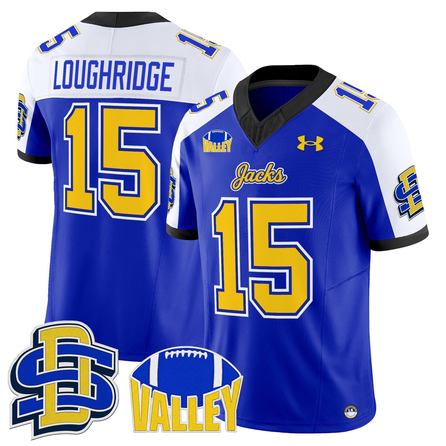 Men's South Dakota State Jackrabbits 2025 Vapor Limited Jersey - All Stitched