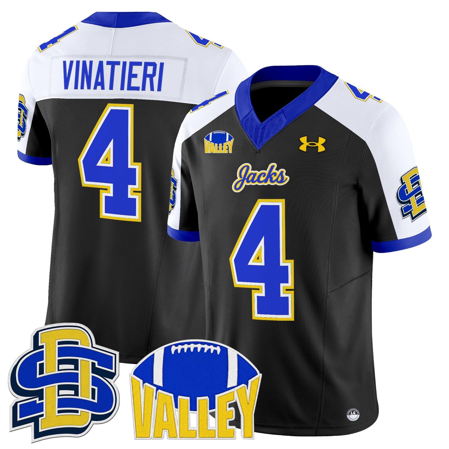Men's South Dakota State Jackrabbits 2025 Vapor Limited Jersey - All Stitched