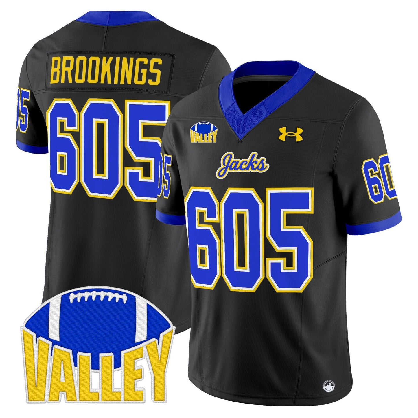 Men's South Dakota State Jackrabbits 2025 Vapor Limited Jersey - All Stitched