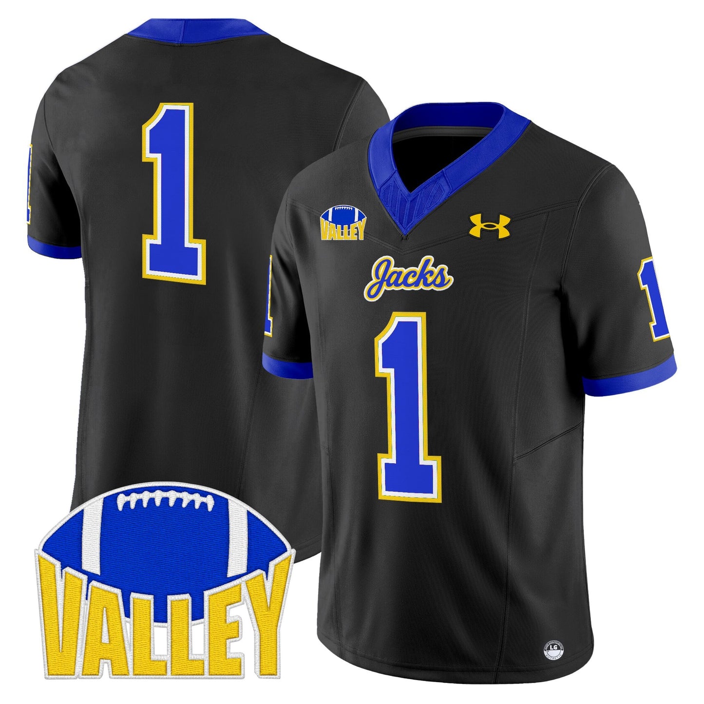 Men's South Dakota State Jackrabbits 2025 Vapor Limited Jersey - All Stitched