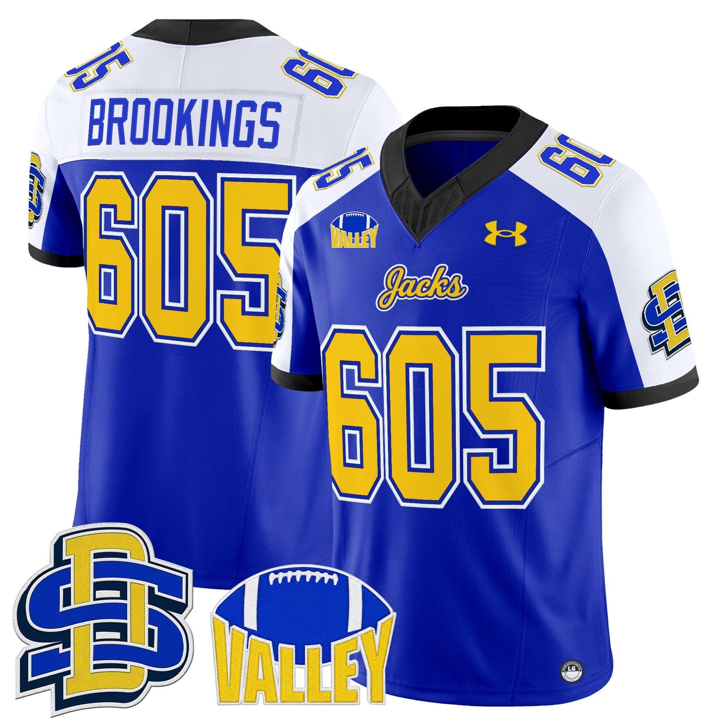 Men's South Dakota State Jackrabbits 2025 Vapor Limited Jersey - All Stitched