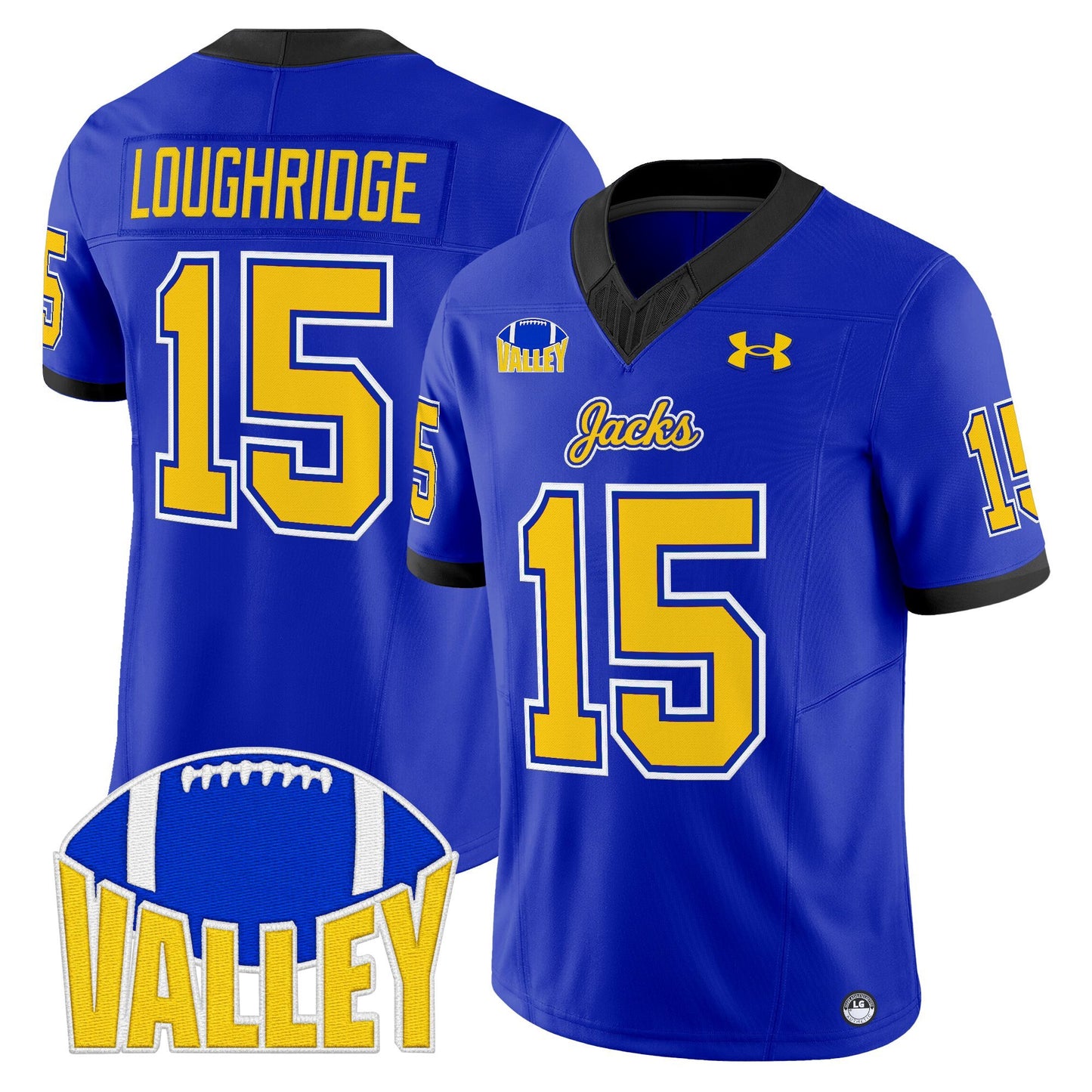 Men's South Dakota State Jackrabbits 2025 Vapor Limited Jersey - All Stitched