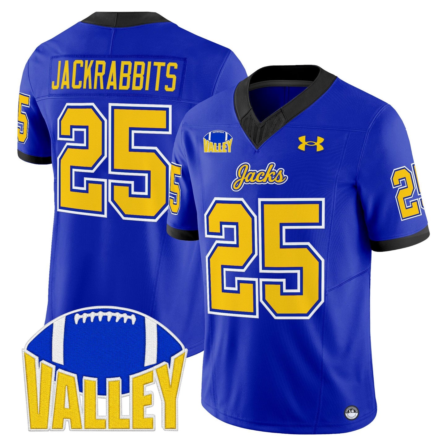 Men's South Dakota State Jackrabbits 2025 Vapor Limited Jersey - All Stitched