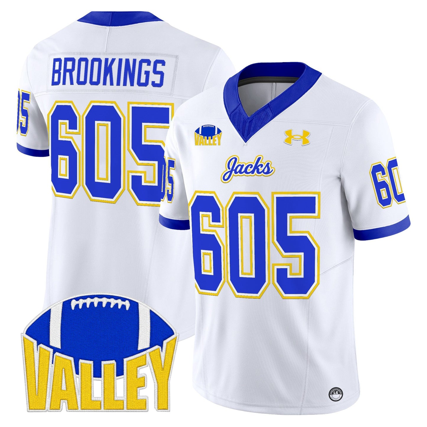 Men's South Dakota State Jackrabbits 2025 Vapor Limited Jersey - All Stitched