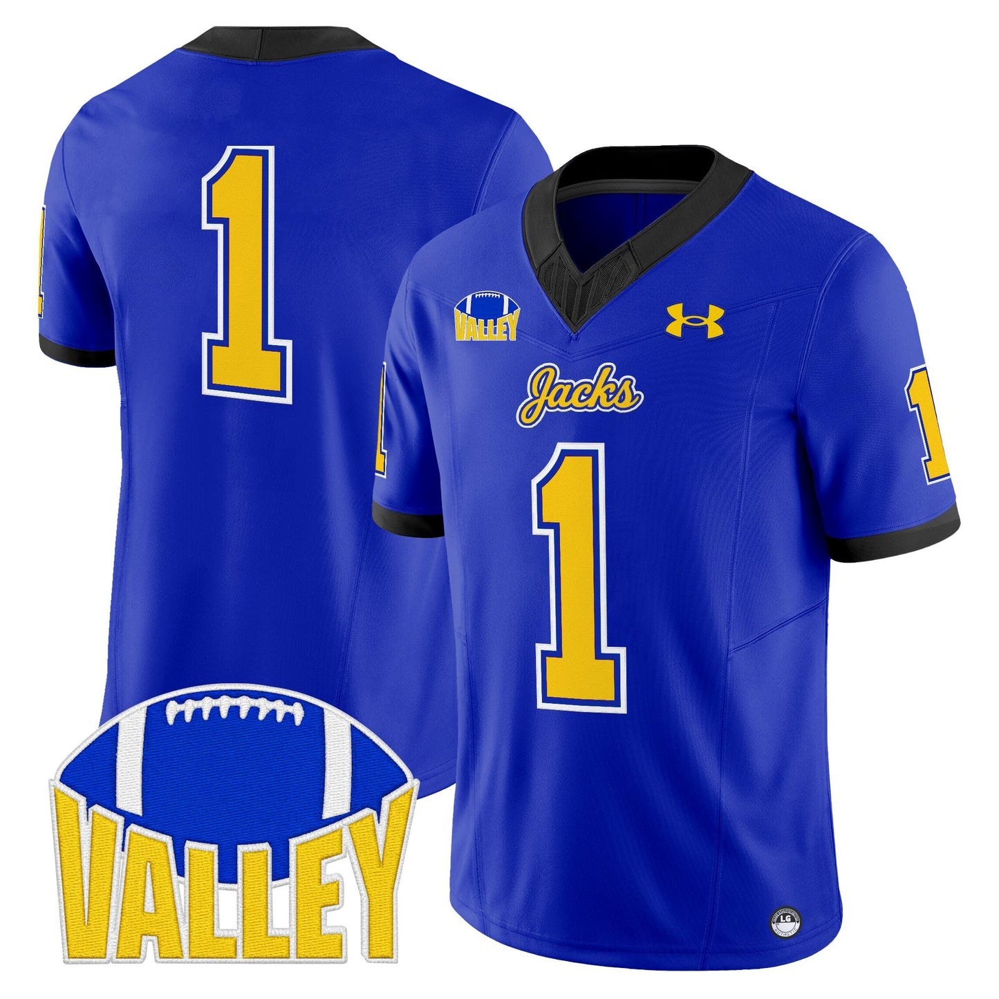 Men's South Dakota State Jackrabbits 2025 Vapor Limited Jersey - All Stitched