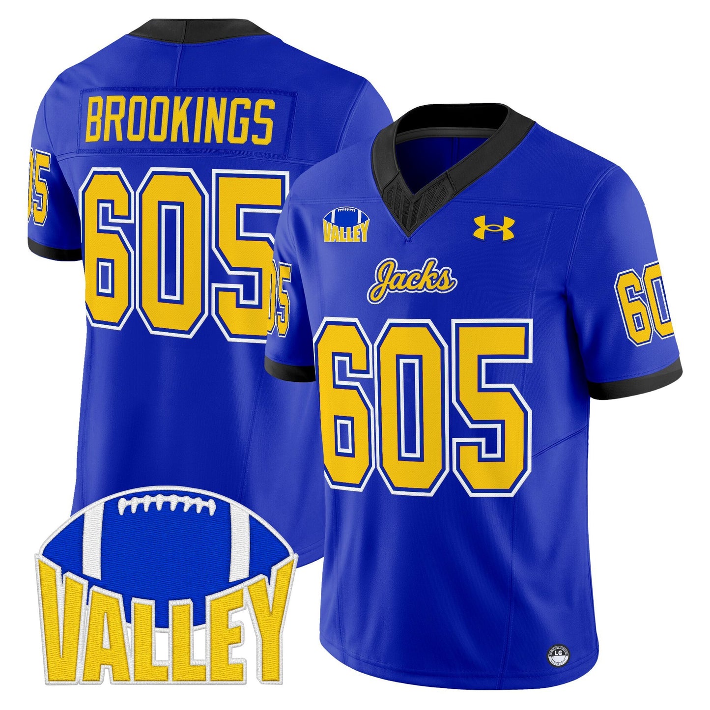 Men's South Dakota State Jackrabbits 2025 Vapor Limited Jersey - All Stitched