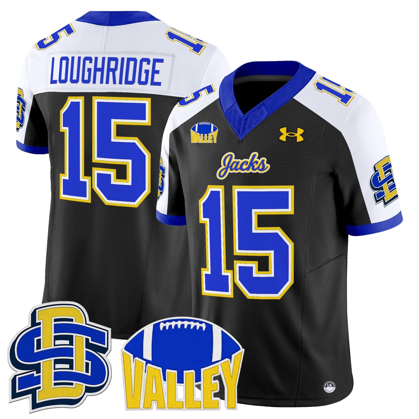 Men's South Dakota State Jackrabbits 2025 Vapor Limited Jersey - All Stitched