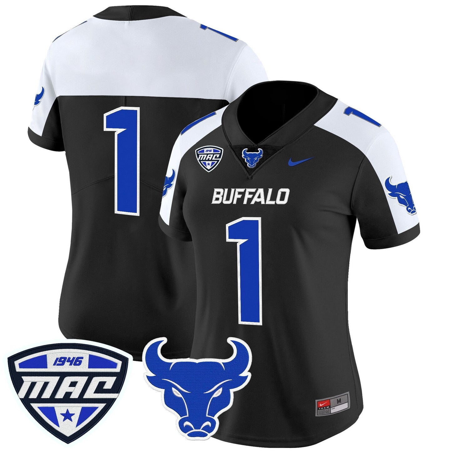 Women's Buffalo Bulls 2025 Vapor Limited Jersey - All Stitched