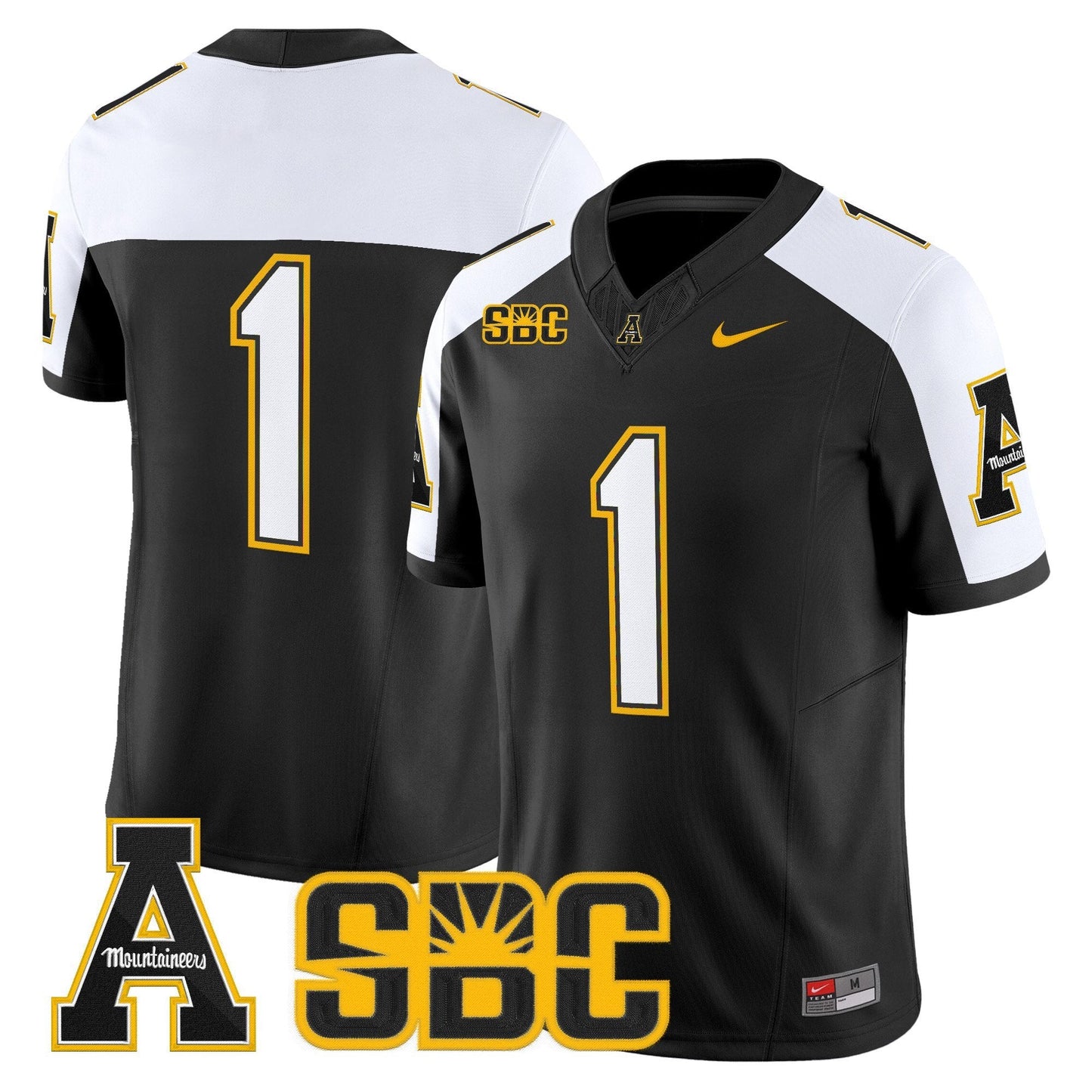 Men's App State Mountaineers 2025 Vapor Limited Jersey - All stitched