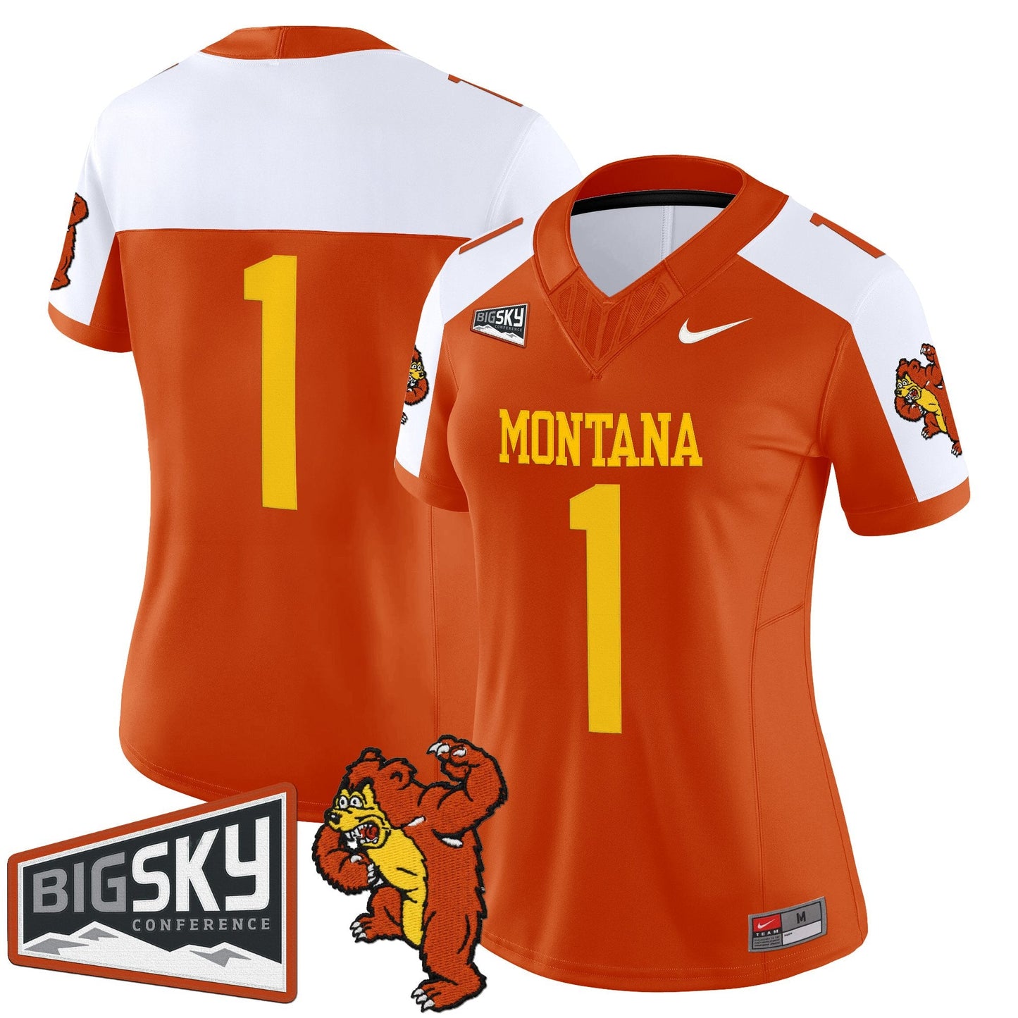 Women's Montana Grizzlies 1995 Throwback Vapor Limited Jersey - All Stitched