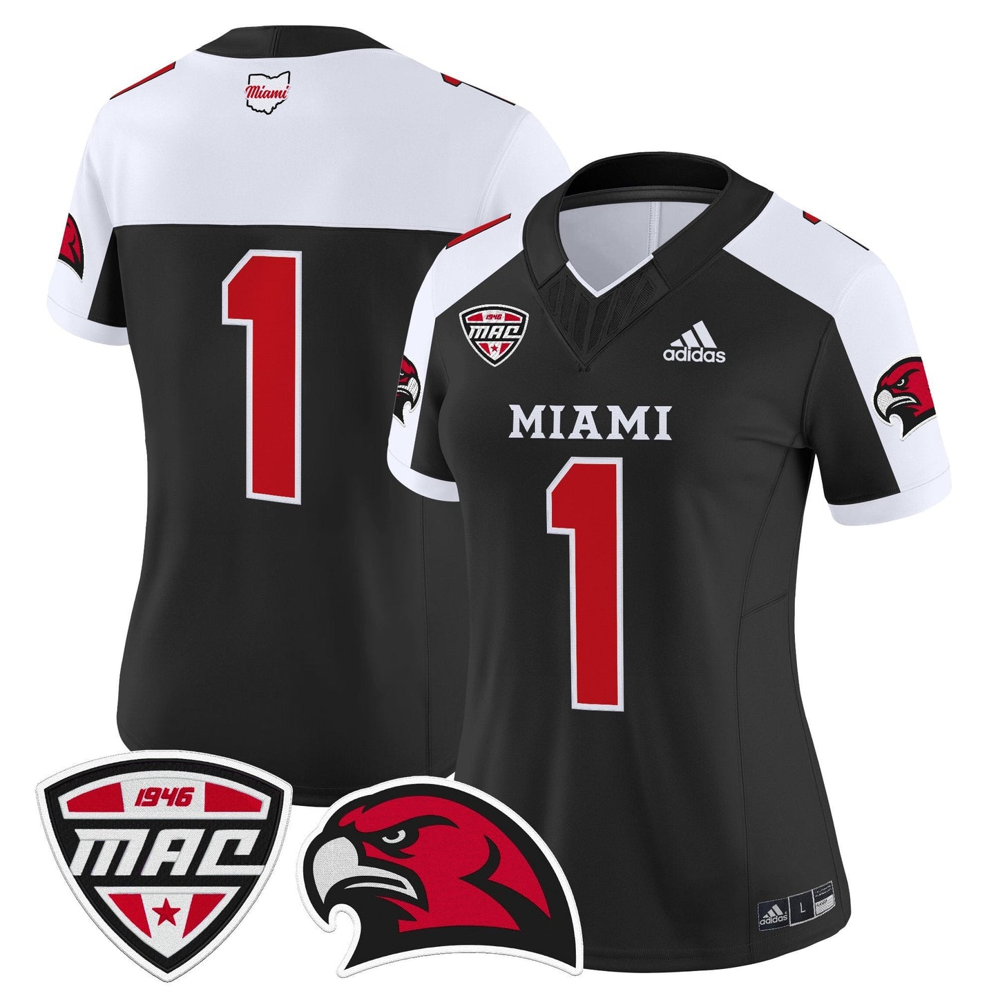Women's Miami (OH) RedHawks 2025 Vapor Limited Jersey - All Stitched