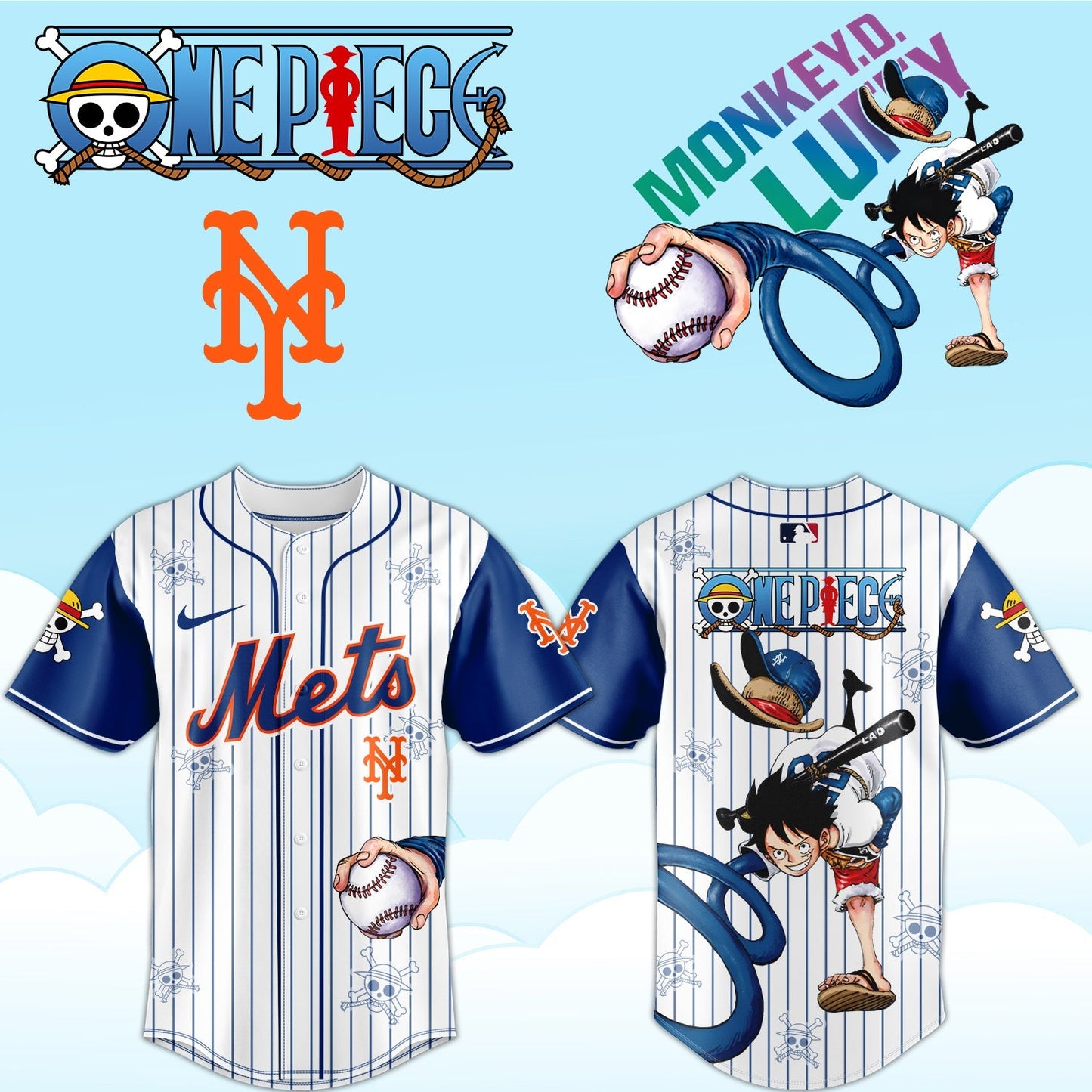 NYM ONE PIECE Limited Jersey 2025 Limited Jersey V2 - Printed